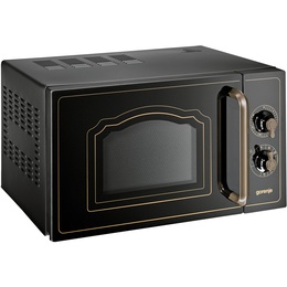 Mikroviļņu krāsns Gorenje | Microwave oven with grill | MO4250CLB | Free standing | 20 L | 700 W | Grill | Black