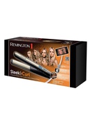 Remington | Hair Straightener | S6500 Sleek & Curl | Ceramic heating system | Display Yes | Temperature (max) 230 °C | Black Hover