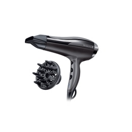 Fēns Remington | Hair Dryer | Pro-Air Turbo D5220 | 2400 W | Number of temperature settings 3 | Ionic function | Diffuser nozzle | Black