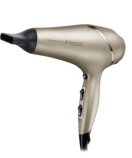 Fēns Remington Advanced Color Protect Hair Dryer | AC8605 | 2300 W | Number of temperature settings 3 | Ionic function | Diffuser nozzle | Gold  Hover