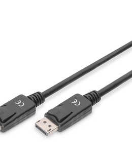 Digitus | DisplayPort Connection Cable | Black | DP male | DP male | DP to DP | 1 m  Hover
