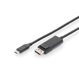  Digitus | USB Type-C adapter cable | AK-300333-020-S | USB-C | DisplayPort | USB-C to DP | 2 m