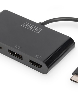  Digitus USB-C 3in1 Triple Monitor Adapter (HDMI  Hover