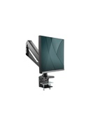  Digitus Desk Mount | Universal Single Monitor Mount with Gas Spring and Clamp Mount | Adjustable Height Hover