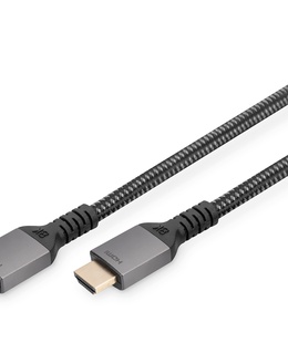 Digitus | 8K PREMIUM HDMI 2.1 Connection Cable | Black | HDMI male (type A) | HDMI male (type A) | HDMI to HDMI | 1 m  Hover