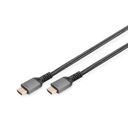  Digitus | 8K PREMIUM HDMI 2.1 Connection Cable | Black | HDMI male (type A) | HDMI male (type A) | HDMI to HDMI | 3 m