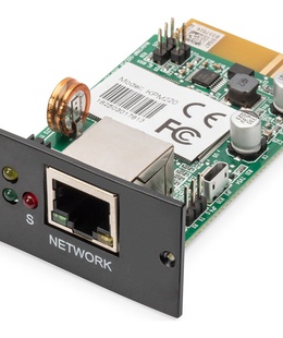  Digitus | SNMP and WEB card for DIGITUS OnLine UPS rack mount units | DN-170100-1  Hover
