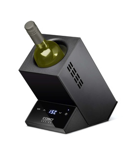  Caso | Wine cooler for one bottle | WineCase One | Energy efficiency class Not apply | Free standing | Bottles capacity 1 | Black  Hover