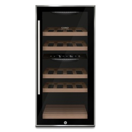  Caso | Wine cooler | WineComfort 24 | Energy efficiency class G | Bottles capacity 24 bottles | Cooling type Compressor technology | Black