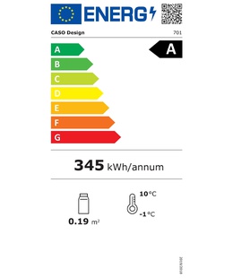  Caso | Barbecue Cooler | S-L | Energy efficiency class A | Free standing | Stainless steel  Hover