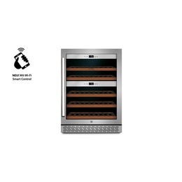  Caso | Wine cooler | WineChef Pro 40 | Energy efficiency class G | Free standing | Bottles capacity Up to 40 bottles | Cooling type Compressor technology | Stainless steel/Black