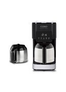 Caso | Coffee Maker with Two Insulated Jugs | Taste & Style Duo Thermo | Drip | 800 W | Black/Stainless Steel