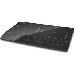 Virtuves plīts Caso | Free standing table hob | 02231 | Number of burners/cooking zones 2 | Sensor touch control | Black | Induction