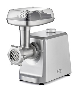 Gaļas maļamās mašīna Caso | Meat Mincer | FW 2500 | Stainless Steel | 2500 W | Number of speeds 2 | Throughput (kg/min) 2.5 | 3 stainless steel cutting plates (3 mm  Hover