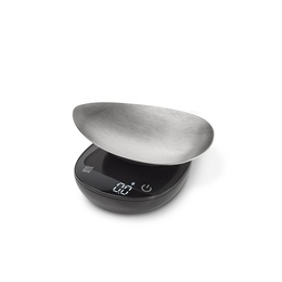 Svari Caso | Precision Weighing Scale | FinoCompact | Maximum weight (capacity) 0.5 kg | Graduation 1 g | Display type LED | Black/Stainless Steel