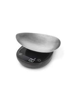 Svari Caso | Precision Weighing Scale | FinoCompact | Maximum weight (capacity) 0.5 kg | Graduation 1 g | Display type LED | Black/Stainless Steel  Hover