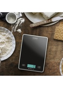 Svari Caso | Kitchen scale | Slim | Maximum weight (capacity) 5 kg | Graduation 1 g | Black Hover