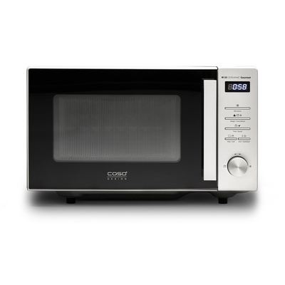 Mikroviļņu krāsns Caso | Ceramic Gourmet Microwave Oven | M 20 | Free standing | 700 W | Silver