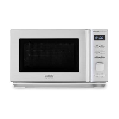 Mikroviļņu krāsns Caso | Microwave Oven with Grill | MG 20 Cube | Free standing | 800 W | Grill | Silver