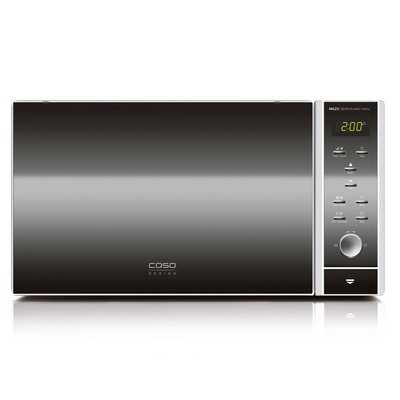 Mikroviļņu krāsns Caso | Microwave oven with Grill | MG 25 | Free standing | 900 W | Grill | Silver