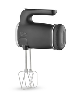 Mikseris Caso Cordless Hand Mixer | Click & Mix | Hand Mixer | 150 W | Number of speeds 8 | Stainless Steel/Black  Hover