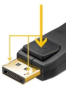  Goobay | Connector Cable 1.2 | Displayport | 3 m