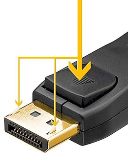  Goobay | Connector Cable 1.2 | Displayport | 3 m  Hover