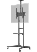  Goobay Floor stand | 59508 TV Presentation Stand Pro (Size L) | Adjustable Height