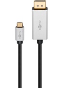  Goobay | USB-C to DisplayPort Adapter Cable | 60176 | Type-C | DisplayPort | USB-C to DisplayPort | 2 m