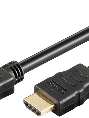 Goobay | High Speed HDMI Cable with Ethernet | Black | HDMI male (type A) | HDMI male (type A) | HDMI to HDMI | 1 m  Hover