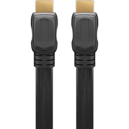  Goobay | High Speed HDMI Flat Cable with Ethernet | 61279 | HDMI male (type A) | HDMI (type A) | HDMI to HDMI | 2 m
