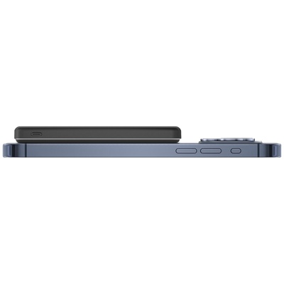  Goobay Magnetic Wireless Power Bank | 70182 | 5000 mAh | USB-C | Black