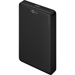  Goobay Magnetic Wireless Power Bank | 70183 | 10000 mAh | USB-C | Black