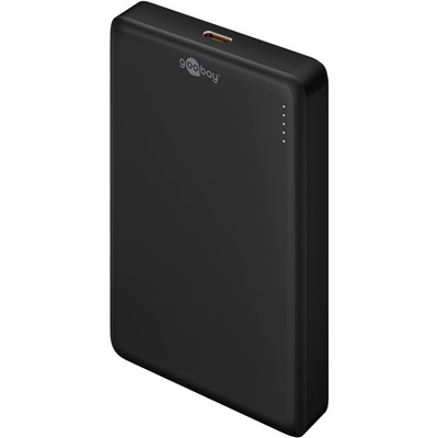  Goobay Magnetic Wireless Power Bank | 70183 | 10000 mAh | USB-C | Black