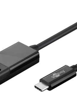  Goobay | USB-C- DisplayPort adapter cable (4k 60 Hz) | USB-C male | DisplayPort male | USB-C to DP | 1.2 m  Hover