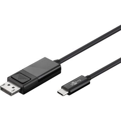  Goobay | USB-C- DisplayPort adapter cable (4k 60 Hz) | USB-C male | DisplayPort male | USB-C to DP | 1.2 m
