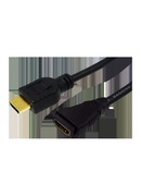  Logilink | HDMI Cable Type A Male - HDMI Type A Female | Black | HDMI Type A Female | HDMI Type A Male | HDMI to HDMI | 2 m