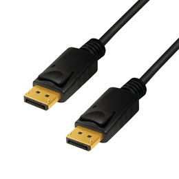  Logilink | DisplayPort Cable | Black | DP Male | DP Male | DP to DP | 1 m