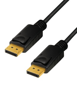  Logilink | DisplayPort Cable | Black | DP Male | DP Male | DP to DP | 1 m  Hover