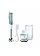 Mikseris Braun | Blender | MQ525 | Hand Blender | 600 W | Number of speeds 2 | Chopper | White
