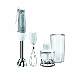 Mikseris Braun | Blender | MQ525 | Hand Blender | 600 W | Number of speeds 2 | Chopper | White
