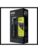  Braun | Shaver | 300s 3-Flex Series 3 | Operating time (max) 20 min | NiMH | Black Hover