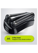  Braun | Shaver | 300s | Operating time (max) 30 min | Black/Green Hover