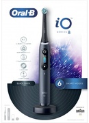 Birste Oral-B | Electric Toothbrush | iO Series 8N | Rechargeable | For adults | Number of brush heads included 1 | Number of teeth brushing modes 6 | Black Onyx