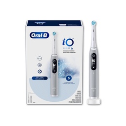 Birste Oral-B | Toothbrush | iO Series 6 | Rechargeable | For adults | Number of brush heads included 1 | Number of teeth brushing modes 5 | Grey Opal