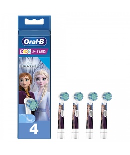 Birste Oral-B | Toothbrush replacement | EB10 4 Frozen II | Heads | For kids | Number of brush heads included 4 | Number of teeth brushing modes Does not apply  Hover