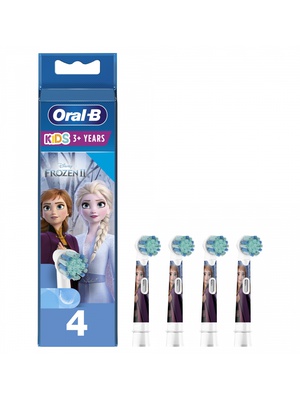 Birste Oral-B | Toothbrush replacement | EB10 4 Frozen II | Heads | For kids | Number of brush heads included 4 | Number of teeth brushing modes Does not apply  Hover
