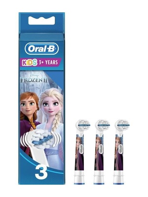 Birste Oral-B | Toothbrush Replacement | Refill Frozen | Heads | For kids | Number of brush heads included 3 | Number of teeth brushing modes Does not apply | White  Hover