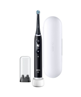 Birste Oral-B | Electric Toothbrush | iO6 Series | Rechargeable | For adults | Number of brush heads included 1 | Number of teeth brushing modes 5 | Black Onyx  Hover