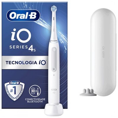Birste Oral-B | Electric Toothbrush | iO4s | Rechargeable | For adults | Number of brush heads included 1 | Number of teeth brushing modes 4 | White